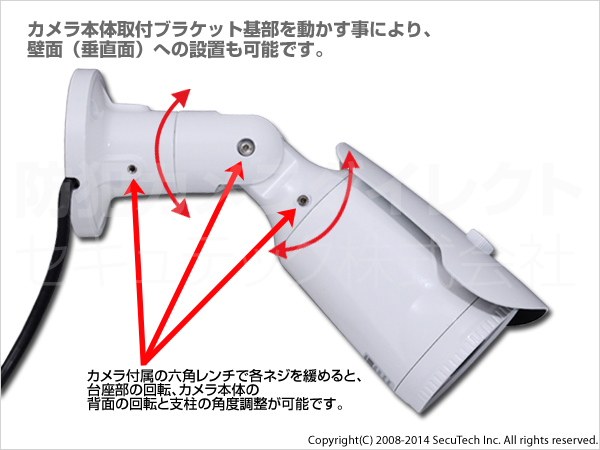 壁面取付