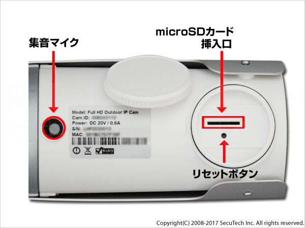 SDカードスロット