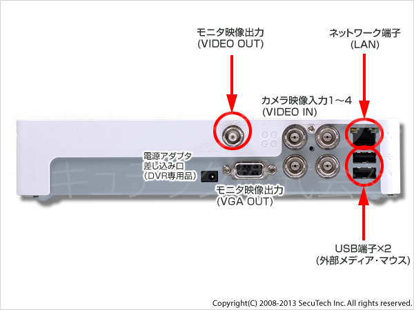 本体背面