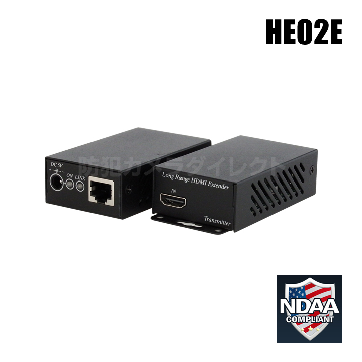 HE02E】HDMI信号CAT5e長距離伝送器