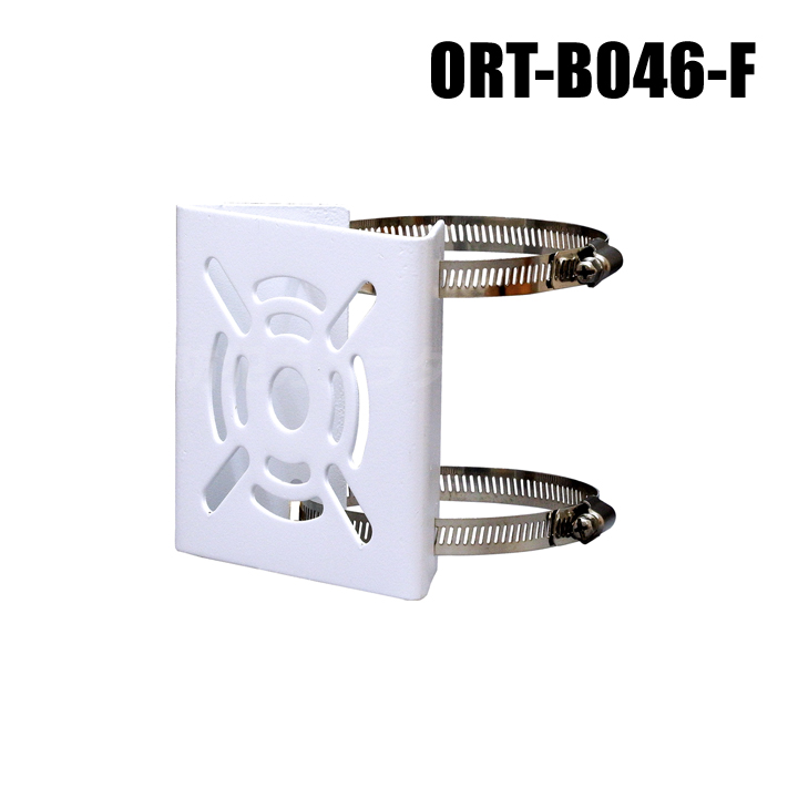 ORT-B046-F】ポール取付金具 単管パイプ対応（45～100mm ステン