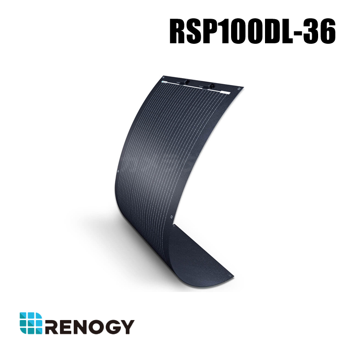 RSP100DL-36】レノジー RENOGY ブラックタイプ フレキシブルソーラー 