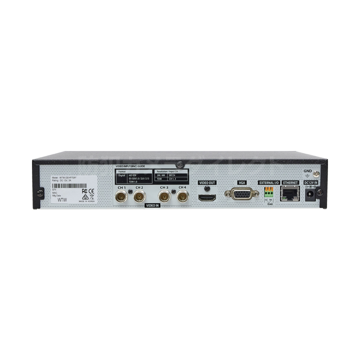 WTW-DEHP704Y　EX-SDI/HD-SDI対応デジタルビデオレコーダー WTW-DEAP7016E】4K800万画素対応 EX-SDI/HD-SDI 16ch対応