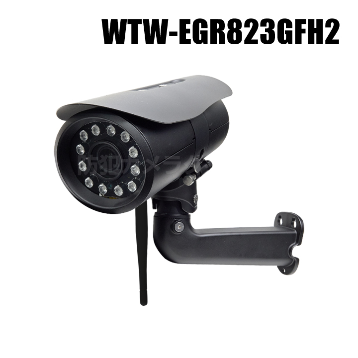 500万画素 防犯カメラ WTW-EGR823GFH2 WTW-EGR823GFH2】 500万画素 機器間Wi-Fi対応IPネットワーク
