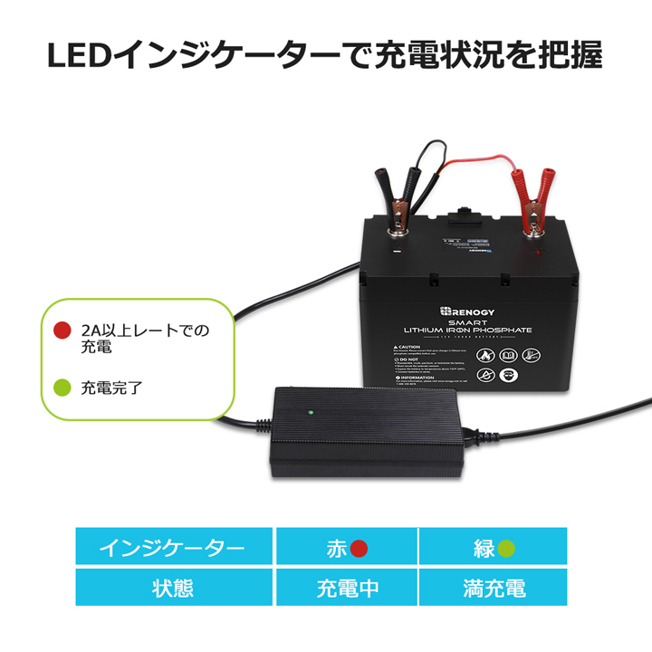 RBC20A1P】レノジー RENOGY リン酸鉄 リチウムイオンバッテリー