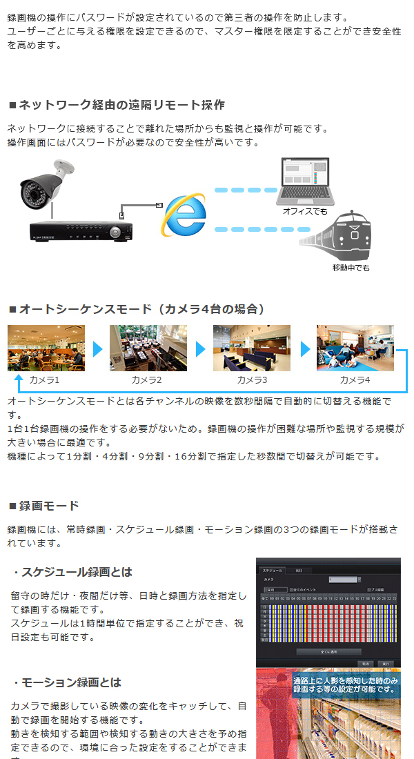 WTW-DEHP704Y】400万画素対応 EX-SDI/HD-SDI 4ch対応 デジタルビデオ