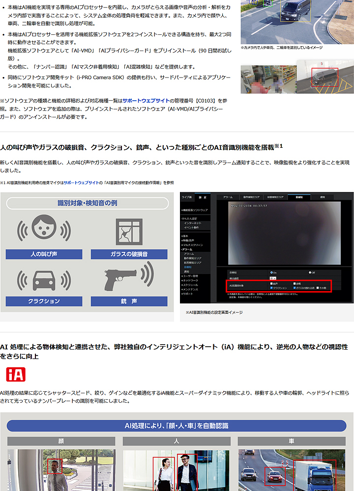 WV-S1116】Panasonic 屋内用 HDネットワークカメラ （レンズ別売 
