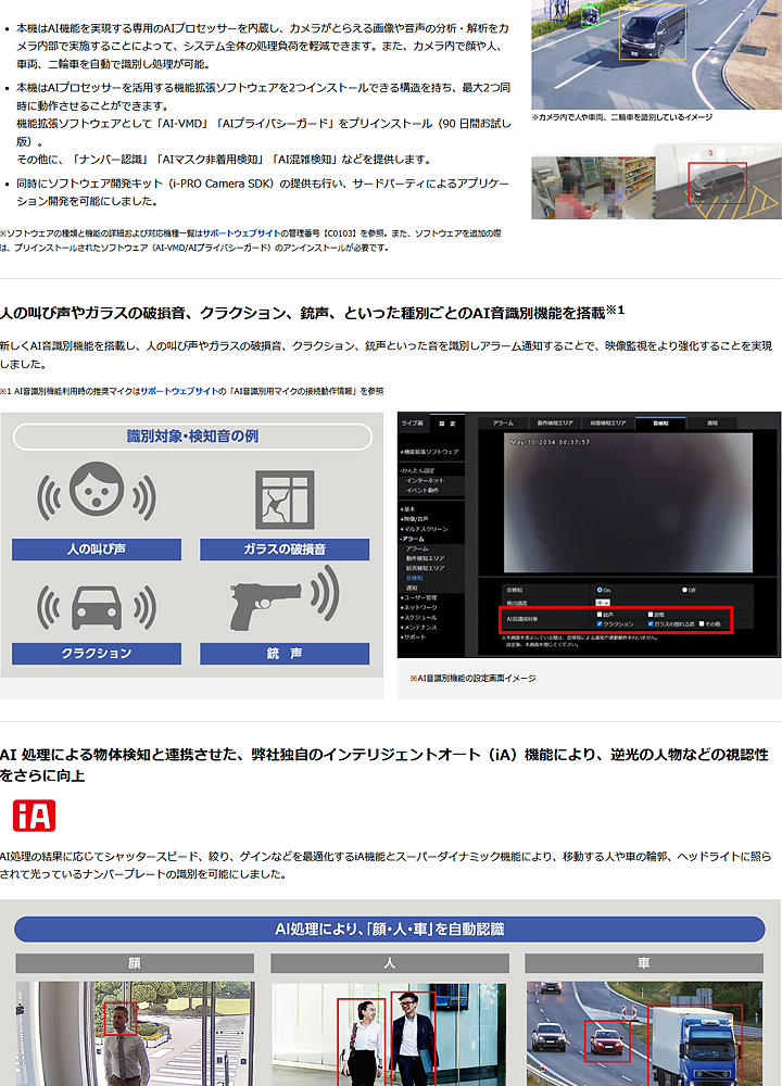 WV-S2115】Panasonic 屋内用 HDドームネットワークカメラ （代引不可 