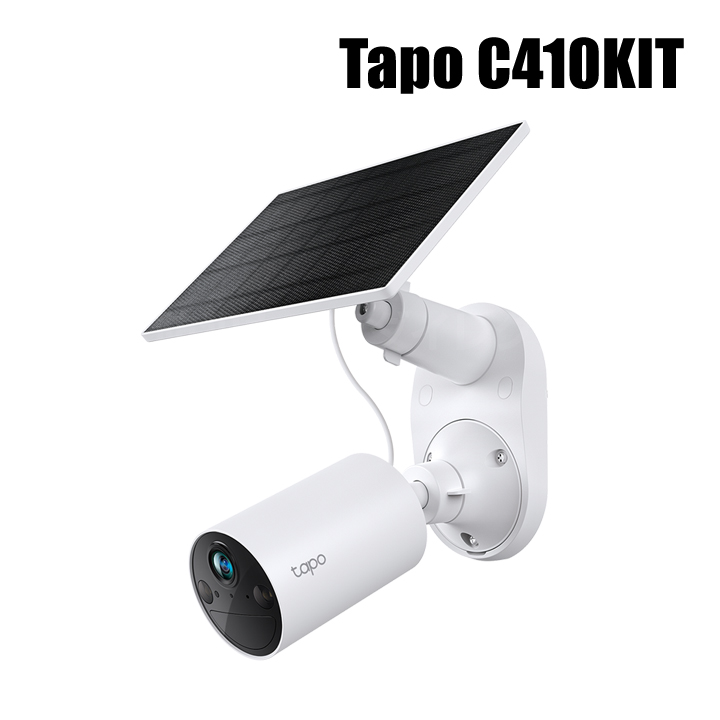tapoソーラー給電セキュリティカメラセットC410KIT Tapo C410 KIT】 ソーラー給電セキュリティカメラキット（返品不可）